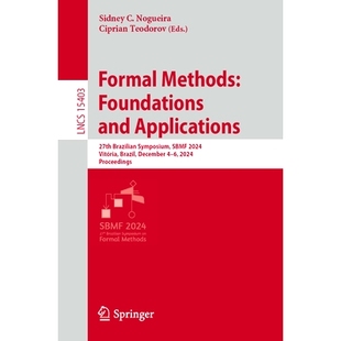 Brazil Methods Applications and 预订 Brazilian Vitória December 2024 Foundations SBMF Symposium 4–6 27th Formal