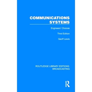 Engineers’ Choices 通信系统：工程师 预订 重印版 Systems 选择 9781032639918 Communications