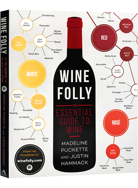 预售 英文原版 把这瓶开了!一看就懂的葡萄酒品鉴、配餐、选购指南 Wine Folly: The Essential Guide to Wine