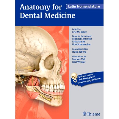 预订 Anatomy for Dental Medicine, Latin Nomenclature 牙科医学的解剖，拉丁术语: 9781626232389