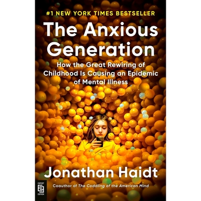 现货 焦虑的一代 The Anxious Generation 英文原版 Jonathan Haidt 失控的焦虑世代 手机喂养的世代，如何面对心理疾病的瘟疫