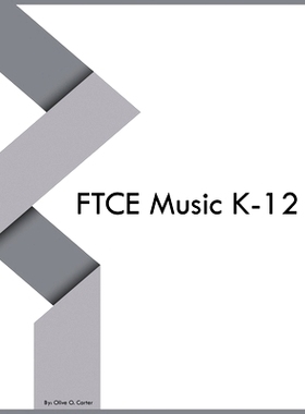 预订 FTCE Music K-12: 9798868901591