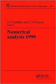 【预售】Numerical Analysis 1999