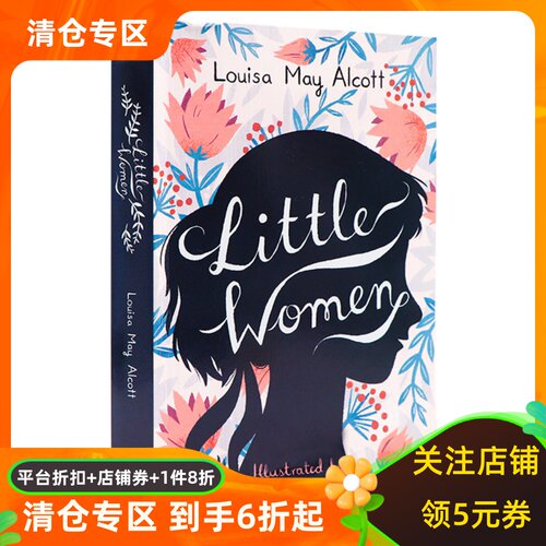 英文原版 小妇人 Alma儿童文学经典 Ella Bailey插画 Little Women (Alma Junior Classics)