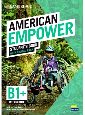 预订 American Empower Intermediate/B1+ Student’s Book with Digital Pack: 9781108861526
