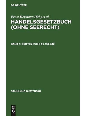 预订 Drittes Buch: §§ 238–342: 9783111034386
