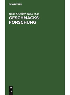 预订 Geschmacksforschung: Marketing und Sensorik für Nahrungs- und Genussmittel: 9783486233629