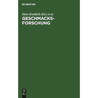 预订 Geschmacksforschung: Marketing und Sensorik für Nahrungs- und Genussmittel: 9783486233629