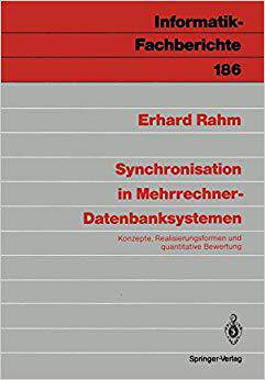 【预订】Synchronisation in Mehrrechner-Datenbanksystemen 9783540503484