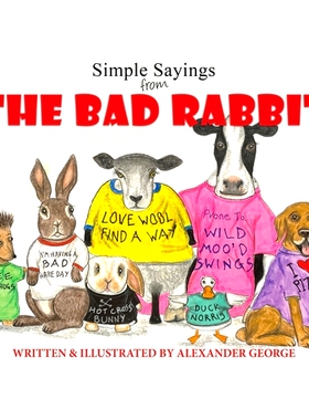 预订 Simple Sayings From The Bad Rabbit: 9781528958509
