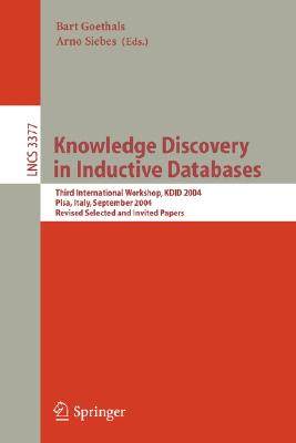 【预订】Knowledge Discovery in Inductive Databases