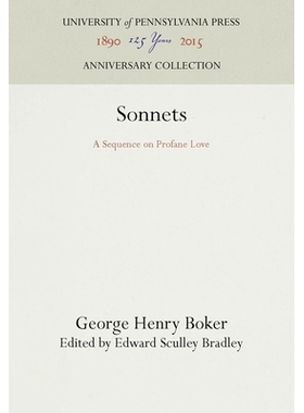 预订 Sonnets: A Sequence on Profane Love: 9781512810424