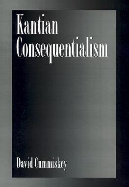 【预订】Kantian Consequentialism