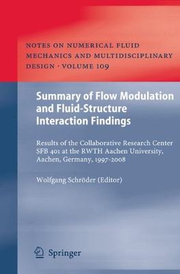 【预订】Summary of Flow Modulation and Fluid-Structure Interaction Findings