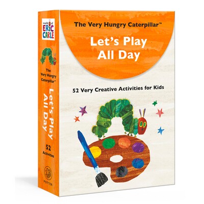 预订 The Very Hungry Caterpillar Let’s Play All Day: 52 Very Creative Activities for Kids 好饿的毛毛虫，我们玩一整天: 9