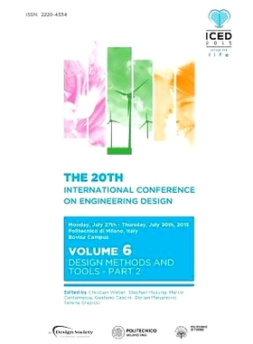 预订 Proceedings of the 20th International Conference on Engineering Design (Iced 15) Volume 6: Design Methods and Tools