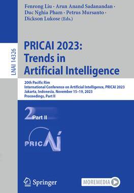 [预订]PRICAI 2023: Trends in Artificial Intelligence 9789819970216