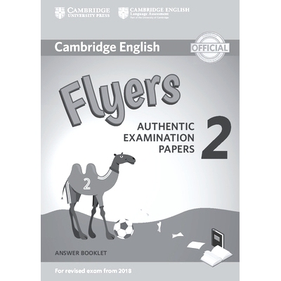 预订 Cambridge English Young Learners 2 for Revised Exam from 2018 Flyers Answer Booklet: Authentic Examination Papers: