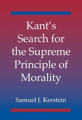 预订 Kant's Search for the Supreme Principle of Morality