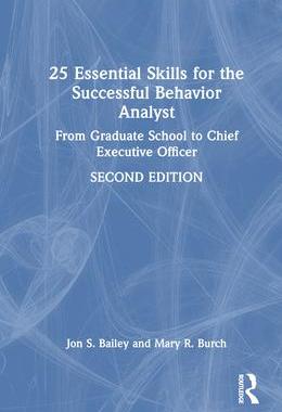 [预订]25 Essential Skills for the Successful Behavior Analyst 9781032208565