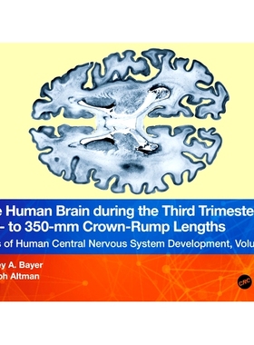预订 The Human Brain during the Third Trimester 310– to 350–mm Crown-Rump Lengths: Atlas of Central Nervous System Dev
