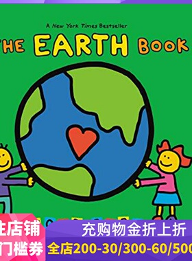 现货 英文原版 地球书 托德·帕尔绘本 精装 淘弟有个大世界 情商培养 Todd Parr The Earth Book