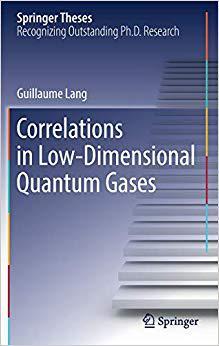 【预售】Correlations in Low-Dimensional Quantum Gases