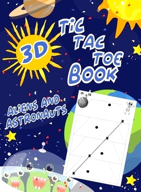 预订 3D Tic Tac Toe: Noughts and Crosses Strategic Game Book For Clever Kids: 9781707631629