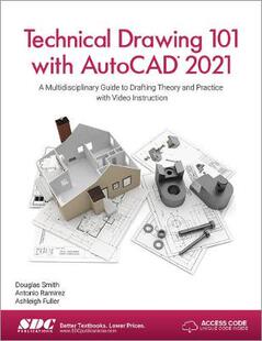 Drawing 101 with 2021 Technical AutoCAD 9781630573423 预订