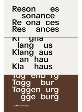 预订 Resonances: Klanghaus Toggenburg: 9783037787861