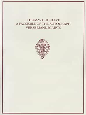 【预订】Thomas Hoccleve A Facsimile of the Autograph Verse Manuscripts-封面