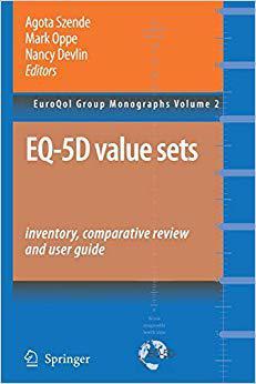 【预订】EQ-5D Value Sets: Inventory, Comparative Review and User Guide