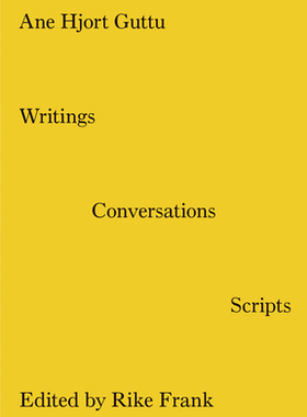 【预订】Writings, Conversations, Scripts