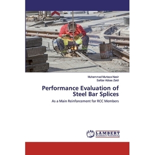 Steel Performance RCC 9786202531535 预订 for Bar Evaluation Main Splices Members Reinforcement