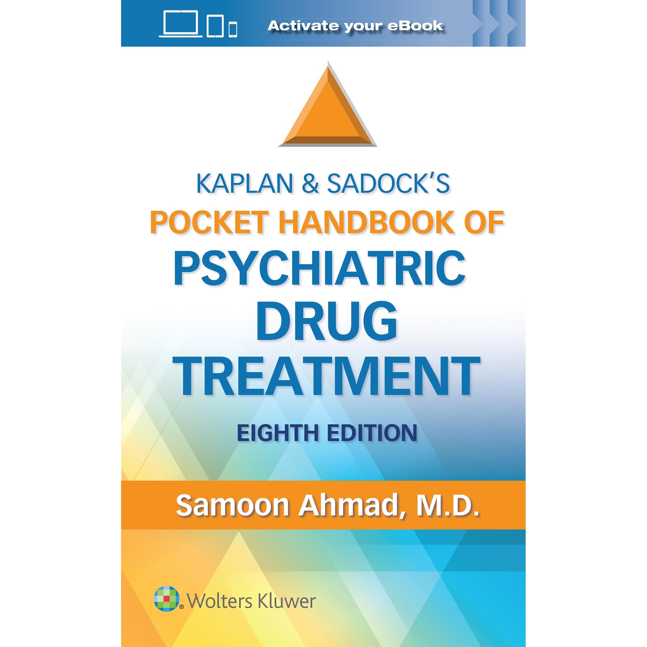 预订 Kaplan and Sadock’s Pocket Handbook of Psychiatric Drug Treatment 卡普兰和塞多克：精神病*治疗袖珍手册 978197516899