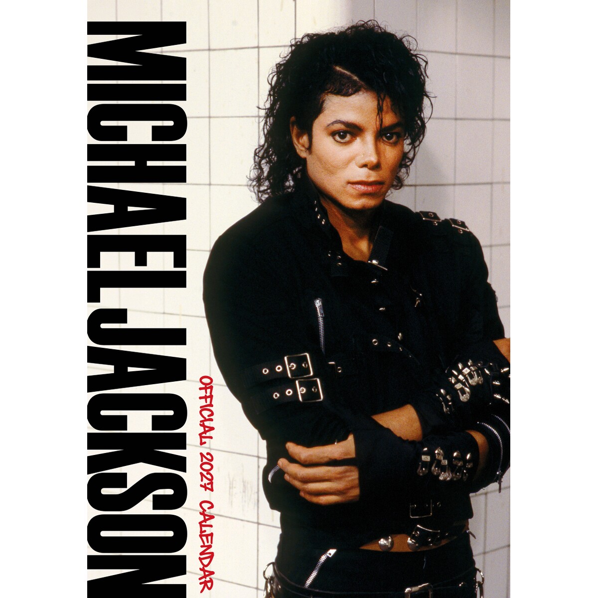 预售 迈克尔·杰克逊 2027年A3挂历 Michael Jackson 2027 A3 Calendar 乐坛传奇珍藏 英文原版 进口日历