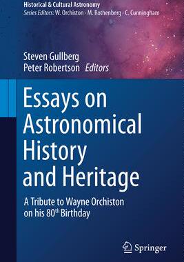 [预订]Essays on Astronomical History and Heritage 9783031294921