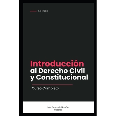 预订 Introducción al Derecho Civil y Constitucional 9798246097069