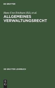 【预订】Allgemeines Verwaltungsrecht 9783110049015