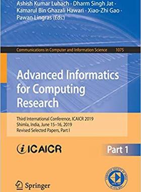 【预售】Advanced Informatics for Computing Research