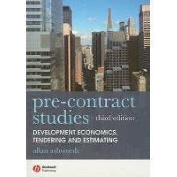 预订 Pre-Contract Studies 合同前研究: 9781405177009
