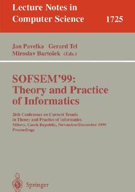 【预订】SOFSEM’99: Theory and Practice of Informatics