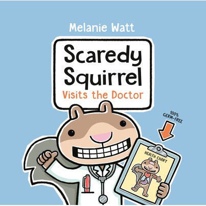 预订 Scaredy Squirrel Visits the Doctor 害怕的松鼠去看医生: 9780735269491