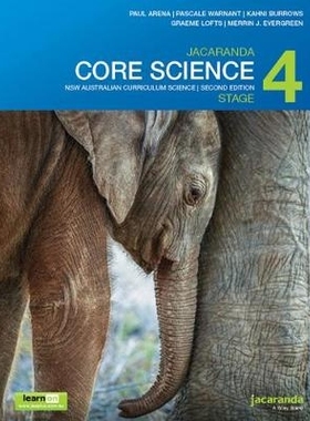 预订 Jacaranda Core Science Stage 4 Nsw Australian Curriculum 2E Learnon & Print 核心科学 第4阶段：澳大利亚新南威尔士州