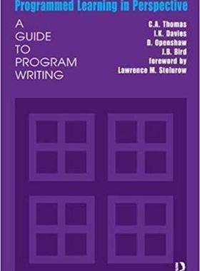 【预售】Programmed Learning in Perspective