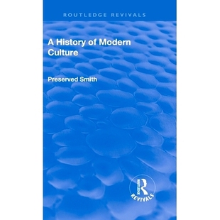 Renewal Modern 预订 Volume Great 1543 The History 1930 9781138551978 1687 Culture Revival