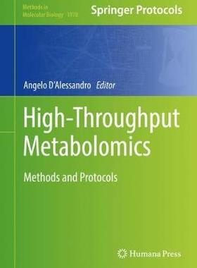 【预订】High-Throughput Metabolomics