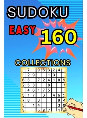 预订 160 Easy Sudoku Collections: Sudoku Book for Adults, Teens & Seniors, Puzzles with Detailed Step-by-step for Begine