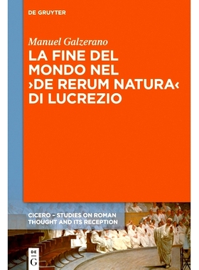 预订 La fine del mondo nel ›De rerum natura‹ di Lucrezio: 9783110659627