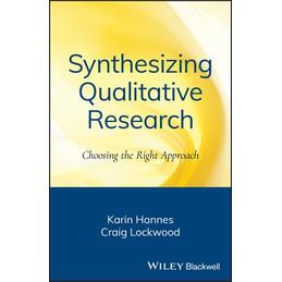 预订 Synthesizing Qualitative Research - Choosing the Right Approach